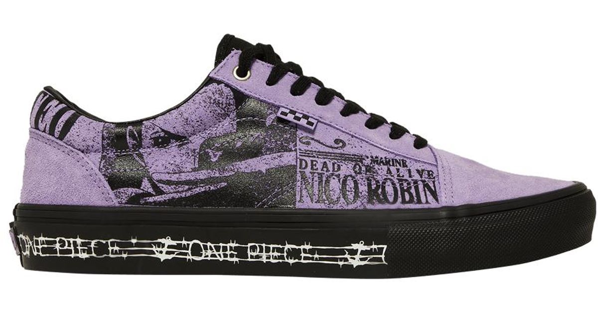 Vans One Piece X Skate Old Skool 'nico Robin' in Purple for Men Lyst