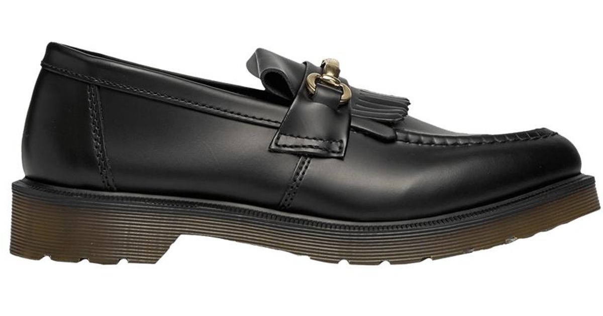 Dr. Martens Adrian Snaffle Smooth Leather Kiltie Loafer 'black' for Men ...