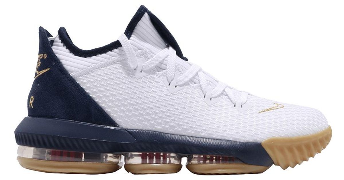 lebron 16 white gold
