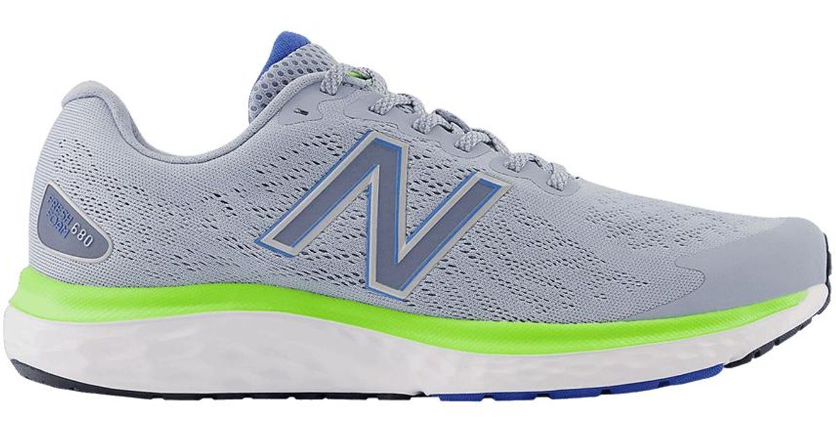 New Balance Fresh Foam 680v7 'arctic Grey Pixel Green' in Blue for Men ...