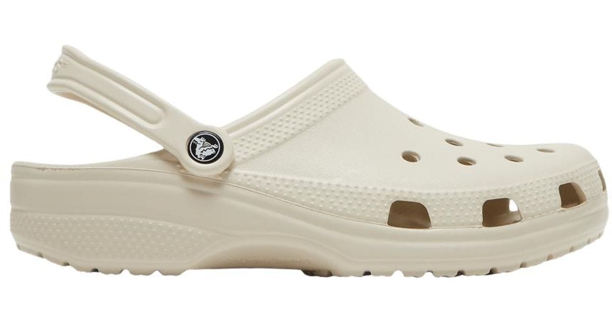 Crocs™ Classic Clog 'stucco' in White for Men | Lyst