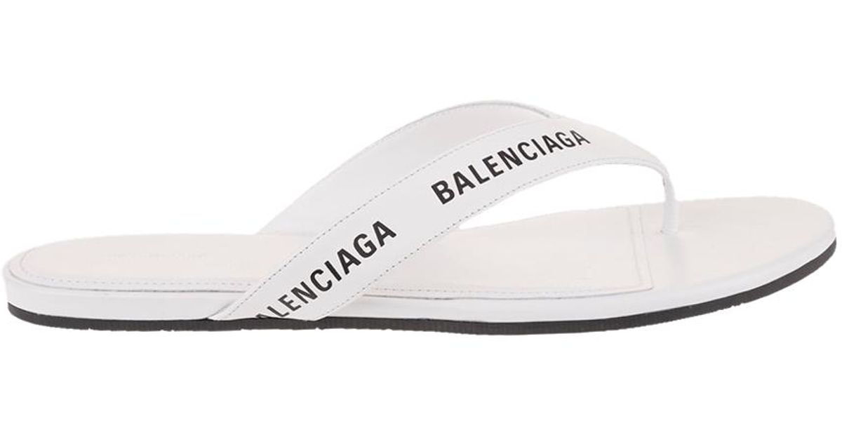 balenciaga flip flops mens