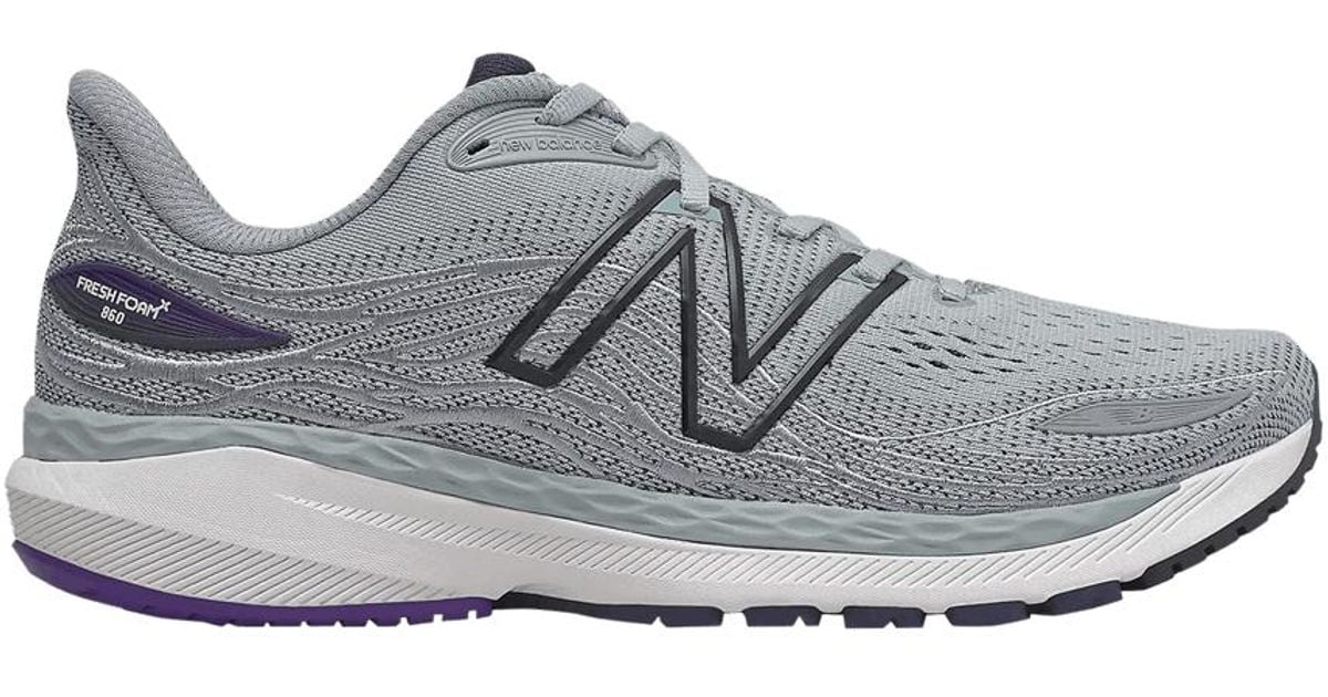 New Balance Fresh Foam X 860v12 'light Aluminum' in Gray for Men Lyst