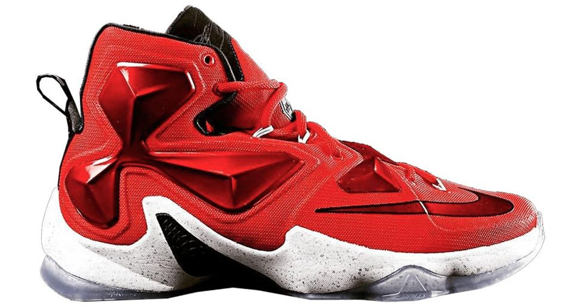 nike lebron 13 red