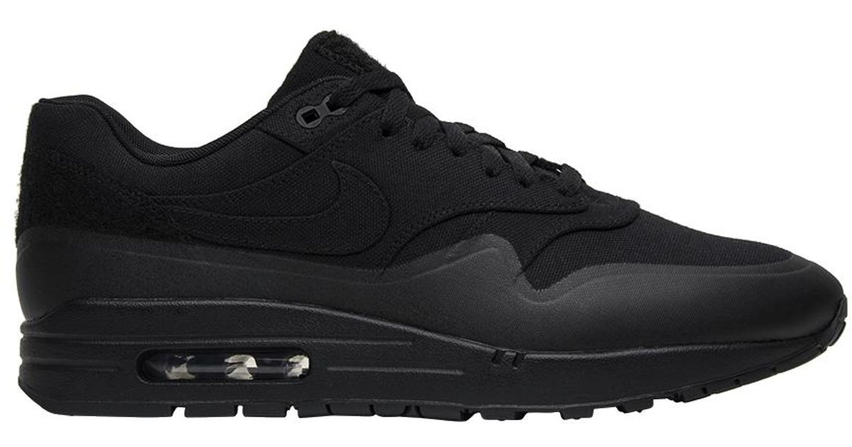 air max 1 patch black