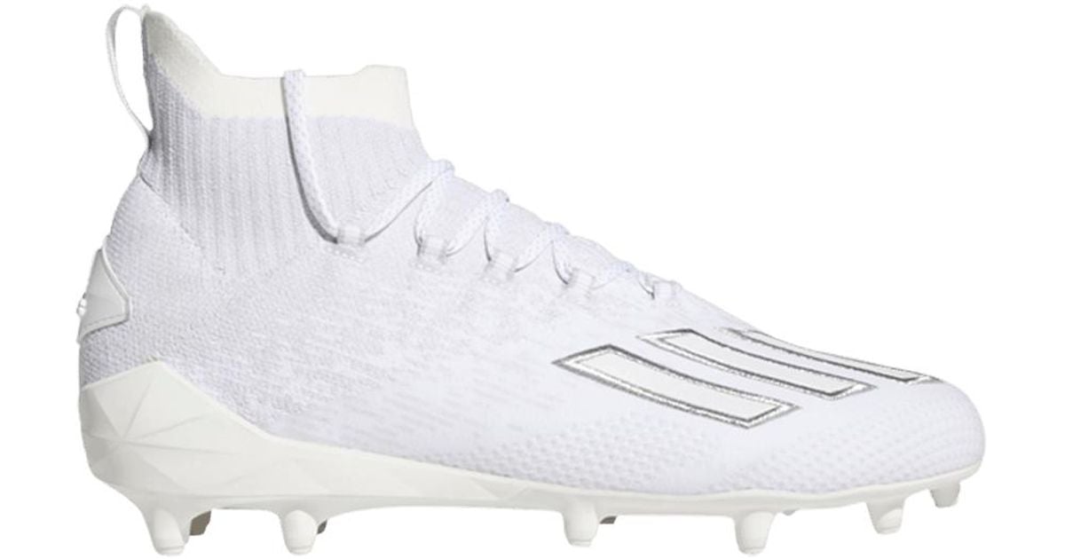 adizero 8.0 primeknit cleats white