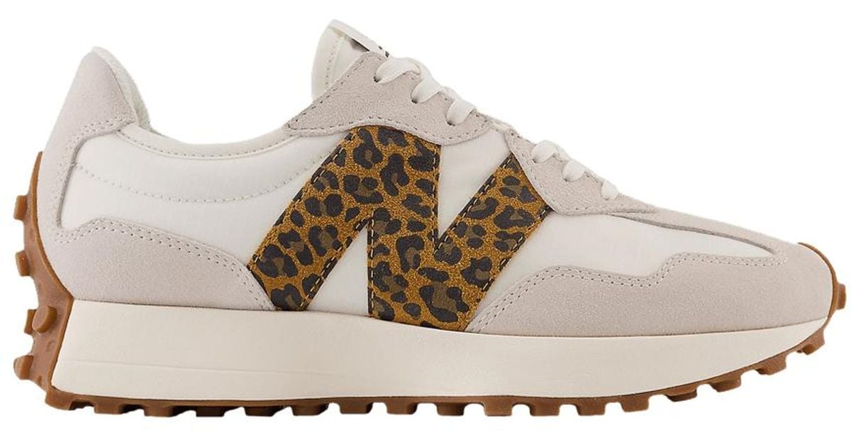 New Balance 327 'phantom Leopard' in Natural Lyst