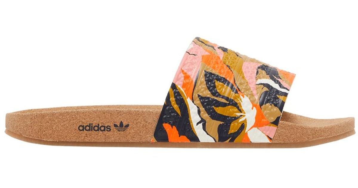 adidas cork slides
