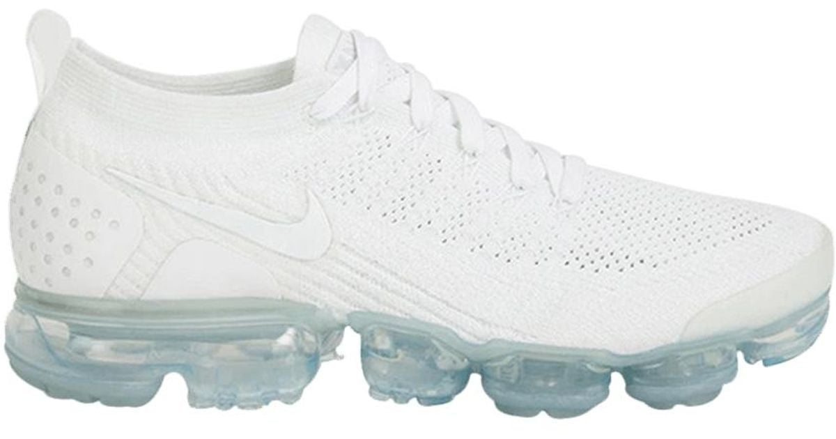Nike Air Vapormax Flyknit 2 'pure Platinum' in White for Men | Lyst