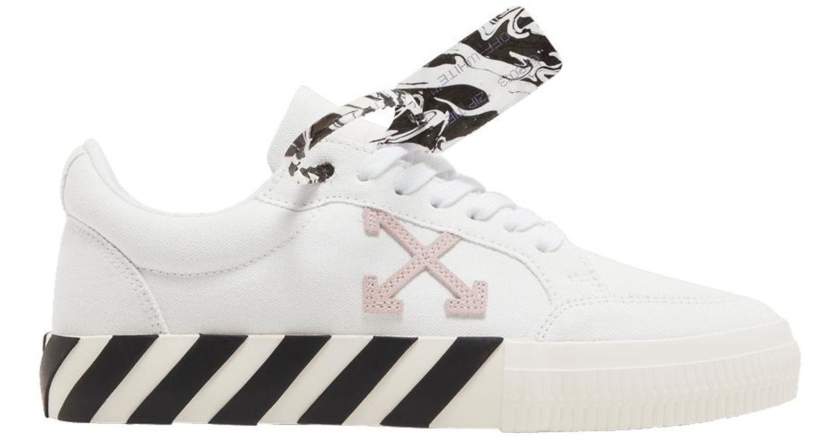 Off-White c/o Virgil Abloh Vulc Sneaker 'white Pink' 2022 | Lyst