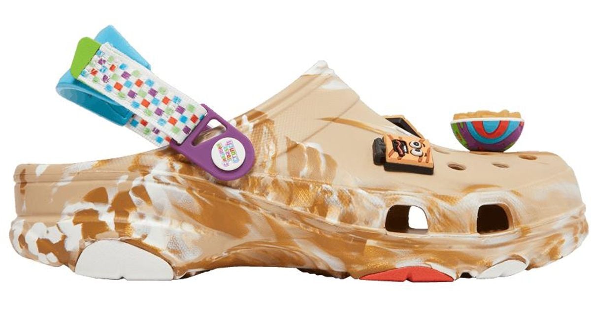 Crocs™ Cinnamon Toast Crunch X Classic Allterrain Clog in Pink for Men