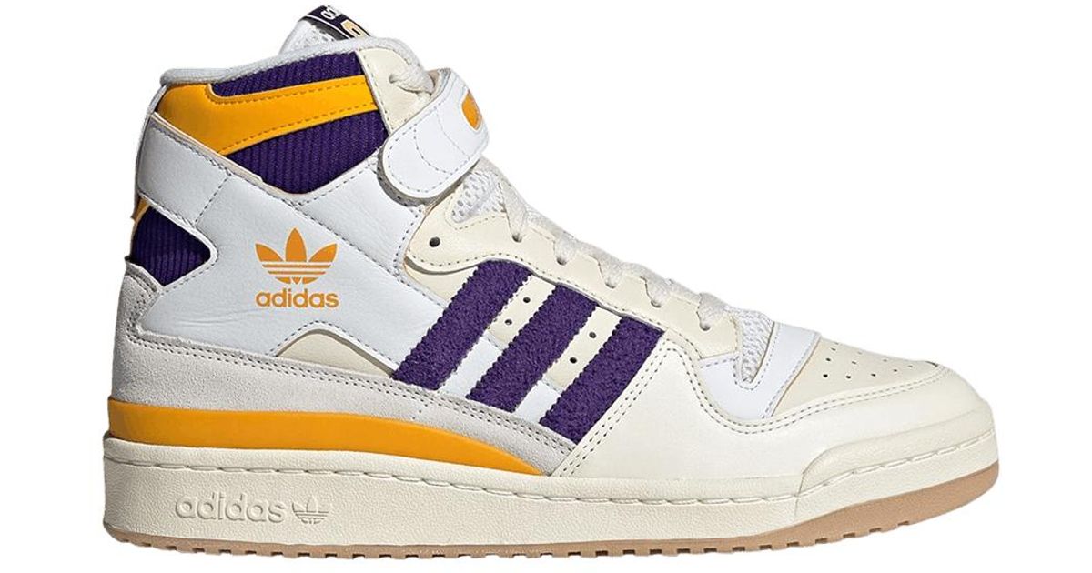 adidas Forum 84 High 'lakers' in Blue for Men | Lyst