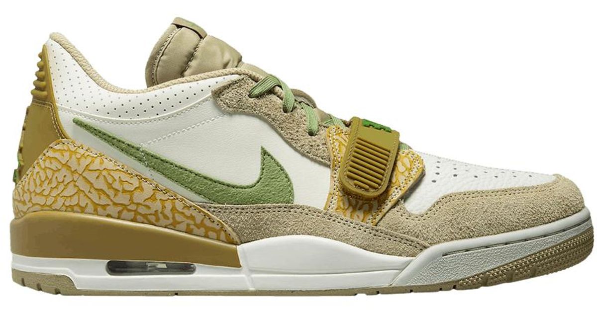 Nike Jordan Legacy 312 Low 'golden Moss Alligator' in Green for Men Lyst