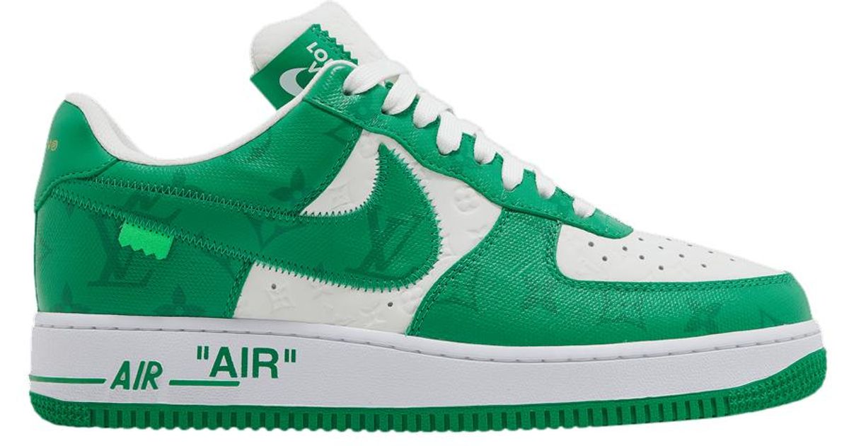 air force 1 all green