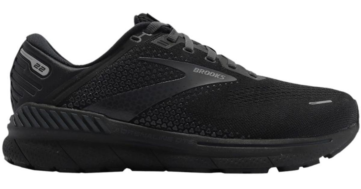 Brooks Adrenaline Gts 22 4e Extra Wide 'black' for Men | Lyst