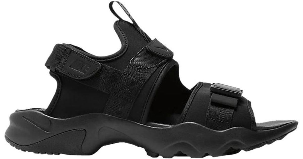 Nike Canyon Sandal in Black for Men - Lyst