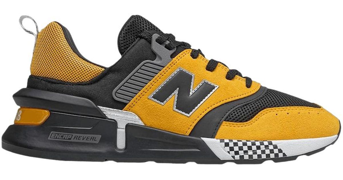 yellow new balance x racer men's