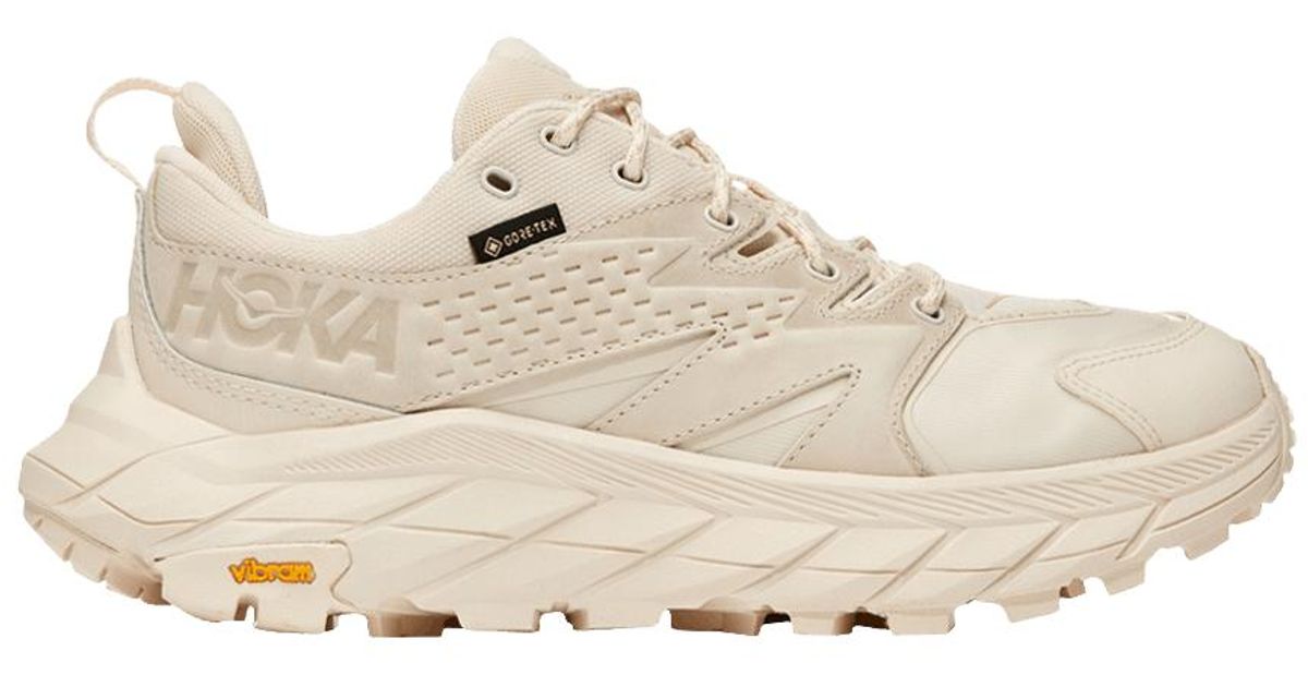 Hoka One One Anacapa Low Goretex 'Eggnog Shifting Sand' in White Lyst