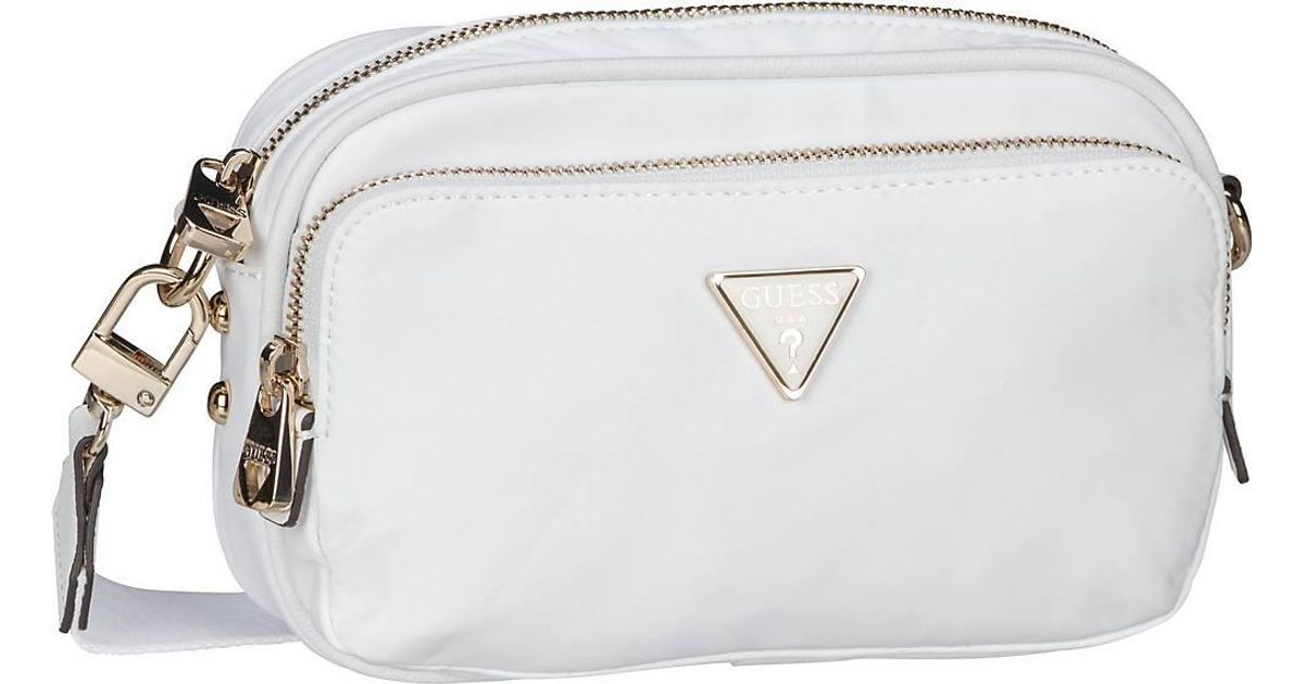 Guess , Umhängetasche Eco Gemma Crossbody Camera in Schwarz Lyst DE