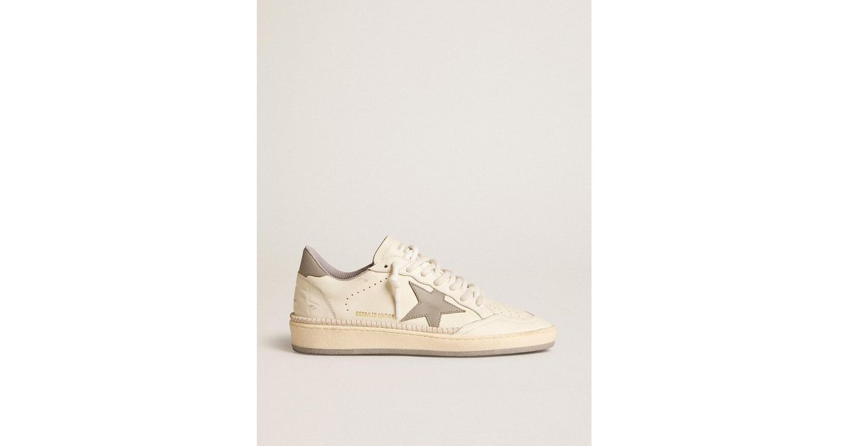 Golden Goose Ball Star Ltd With Leather Star And Heel Tab