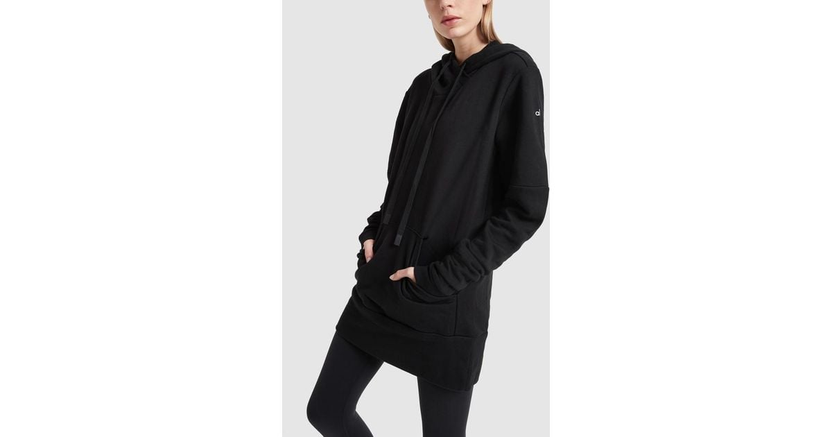 Alo Yoga Womens Cover Sweatshirt Dress