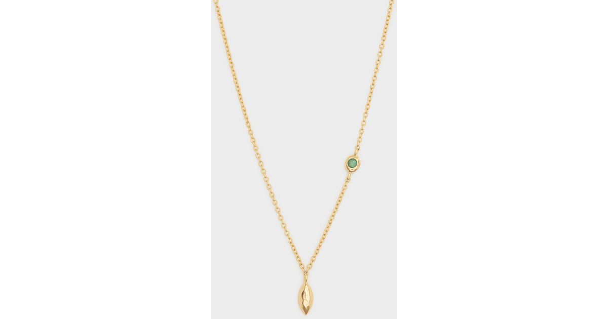 gorjana power birthstone necklace