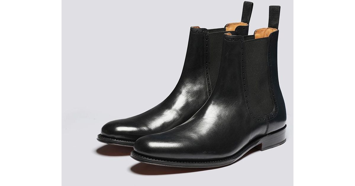 Grenson Howard Chelsea Boots in Black for Men Lyst UK