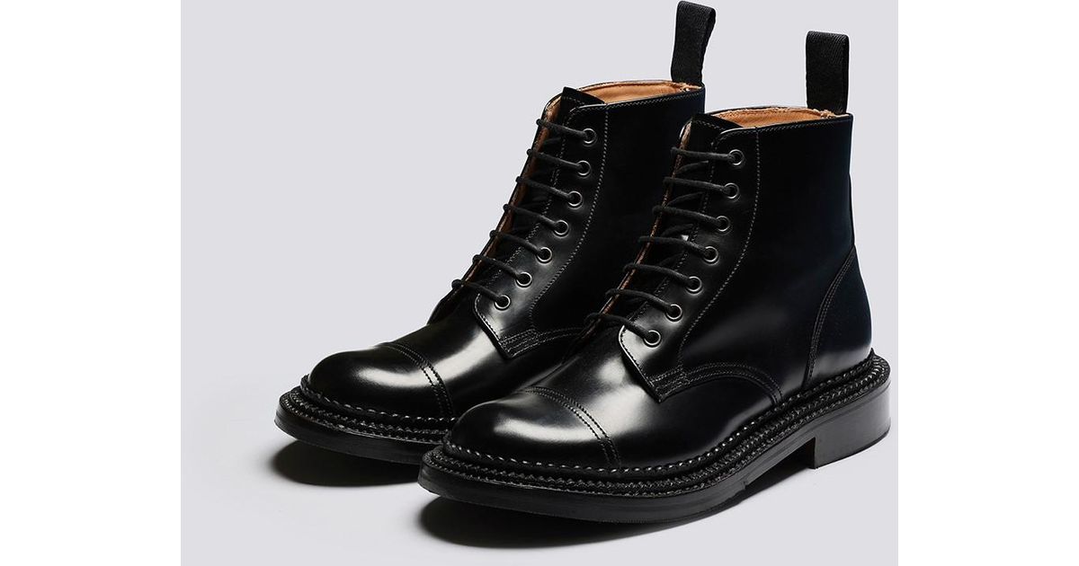 grenson black boots