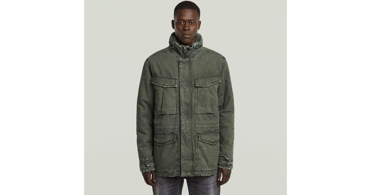 Rovic Rm11620 G-Star Rovic Padded Field Jacket in Green for Men | Lyst