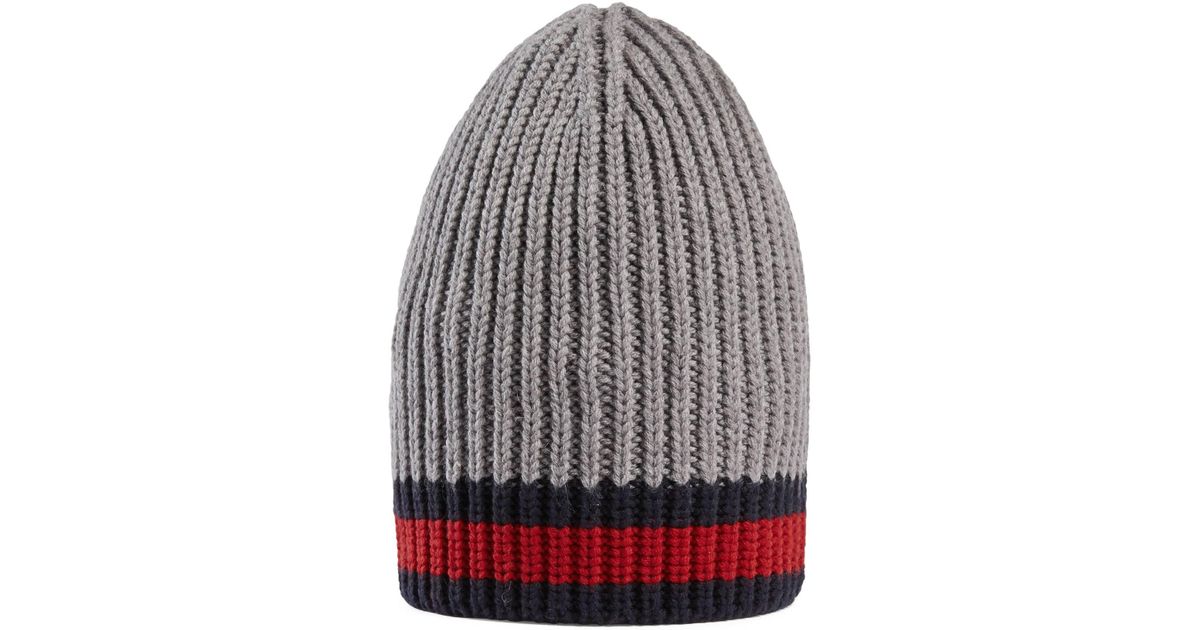 gucci wool hat with web