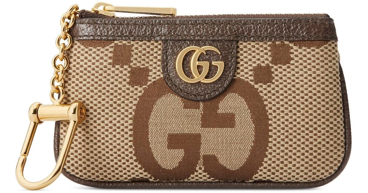 Gucci Ophidia Key Case in Natural
