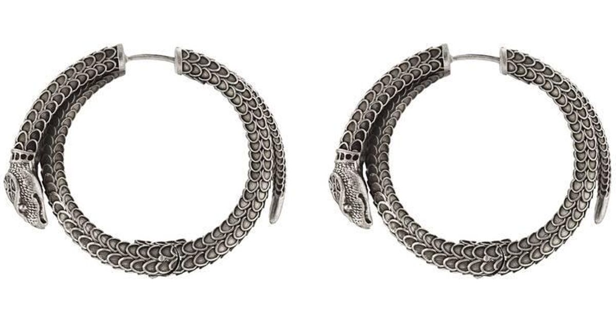 gucci earrings snake