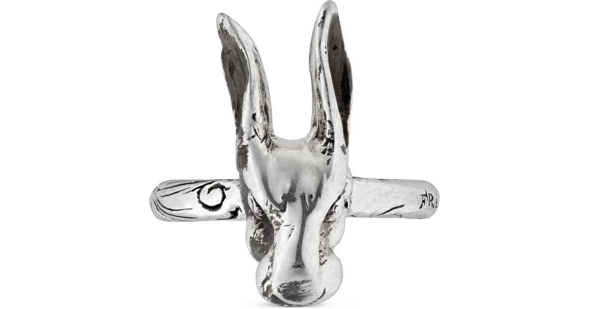 gucci rabbit ring