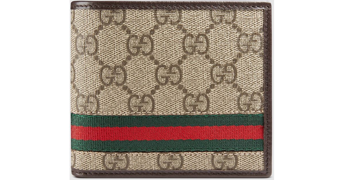 gucci supreme coin purse