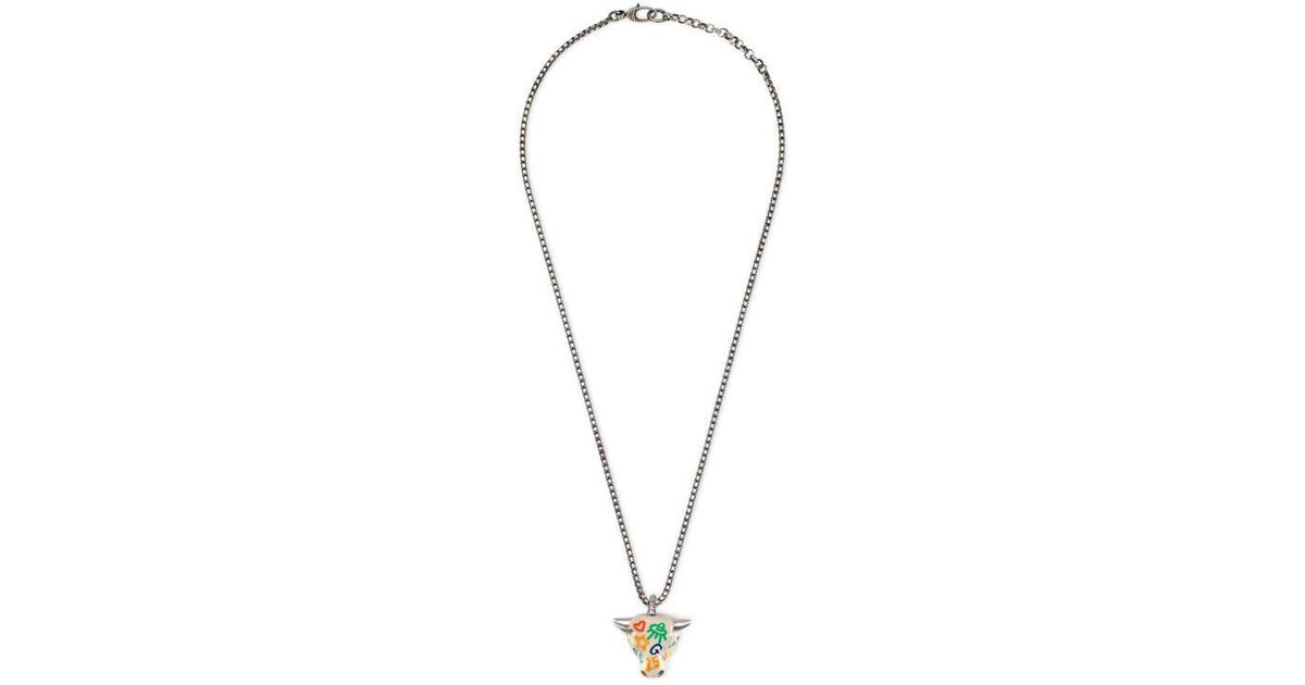 gucci anger forest necklace