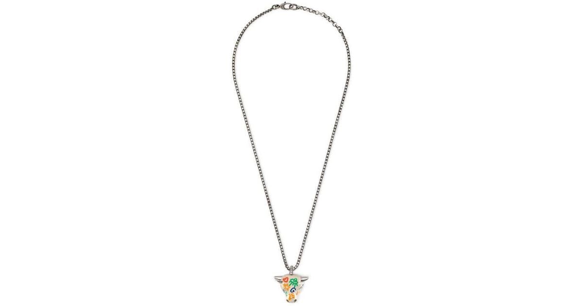 gucci anger forest necklace