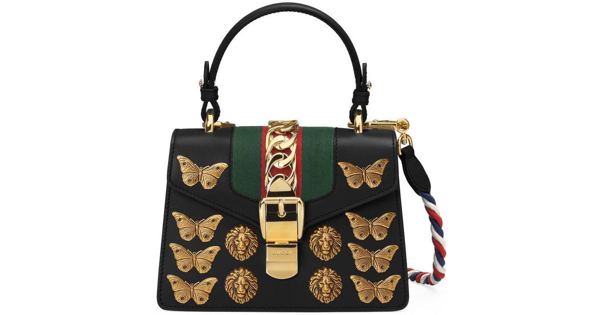 gucci sylvie animal studs