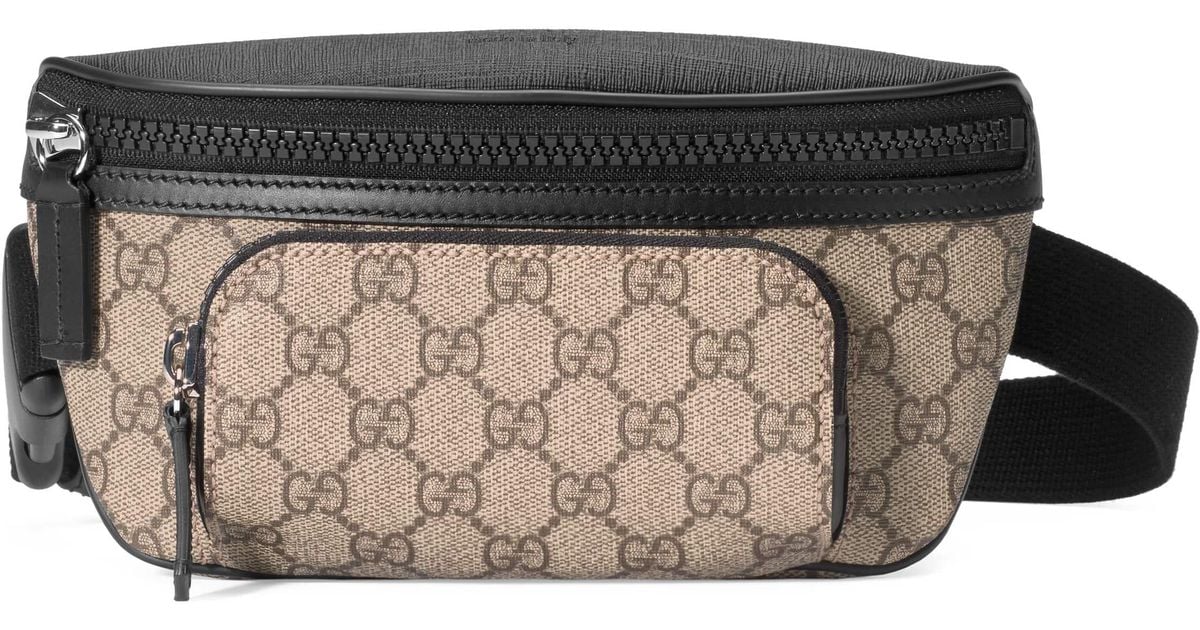 Sac ceinture en toile suprême cheap gg