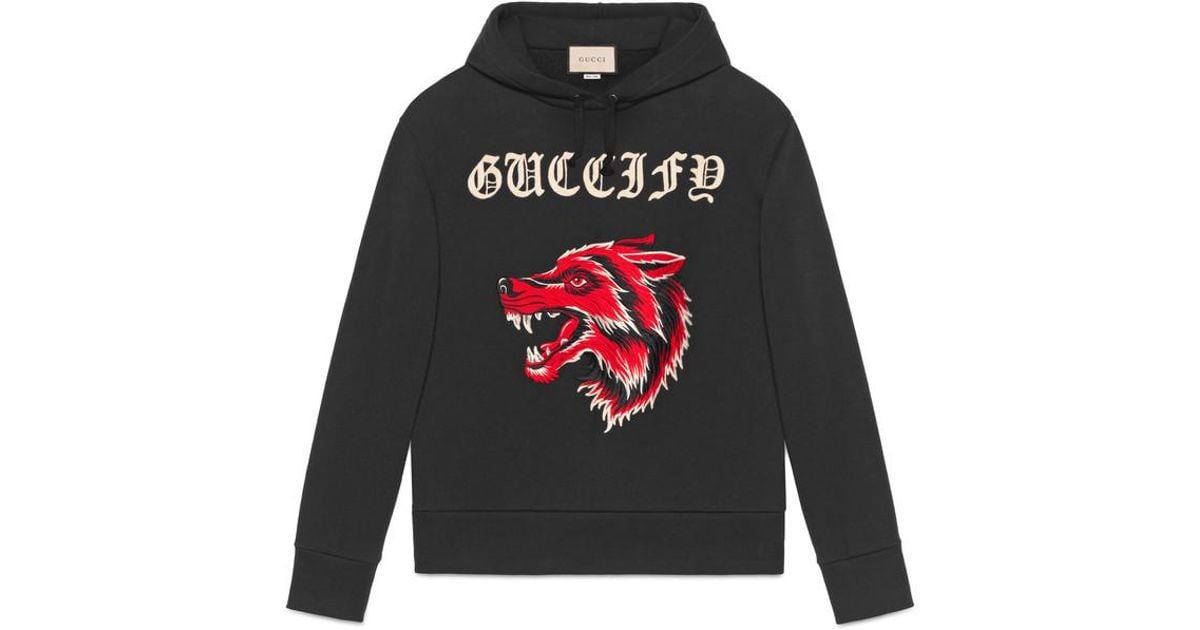 wolf gucci hoodie