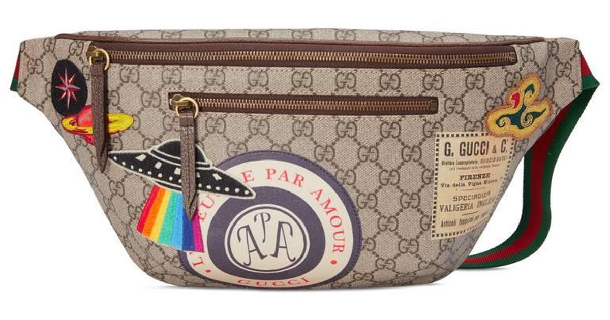 gucci gg supreme fanny pack