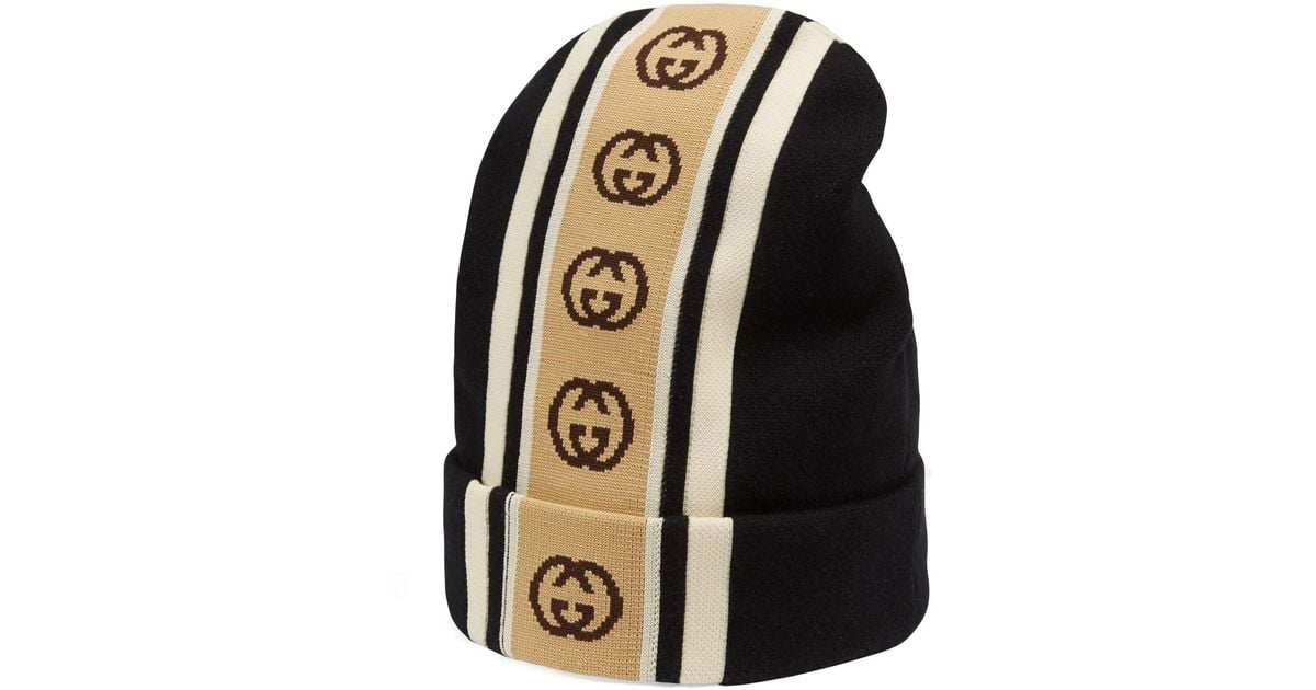 bonnet gucci marron