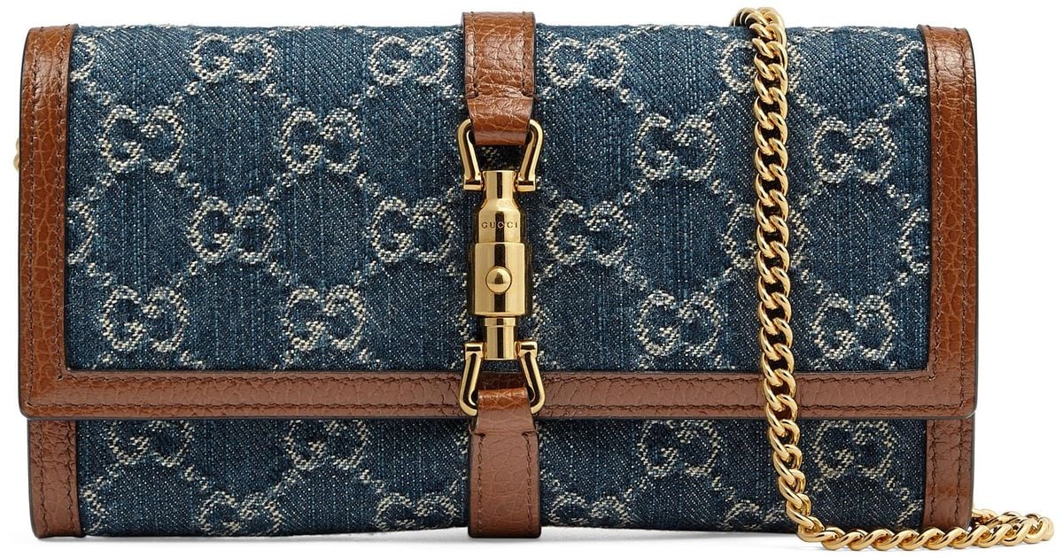 gucci jackie 1961 wallet on chain