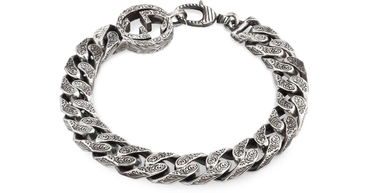interlocking g chain bracelet