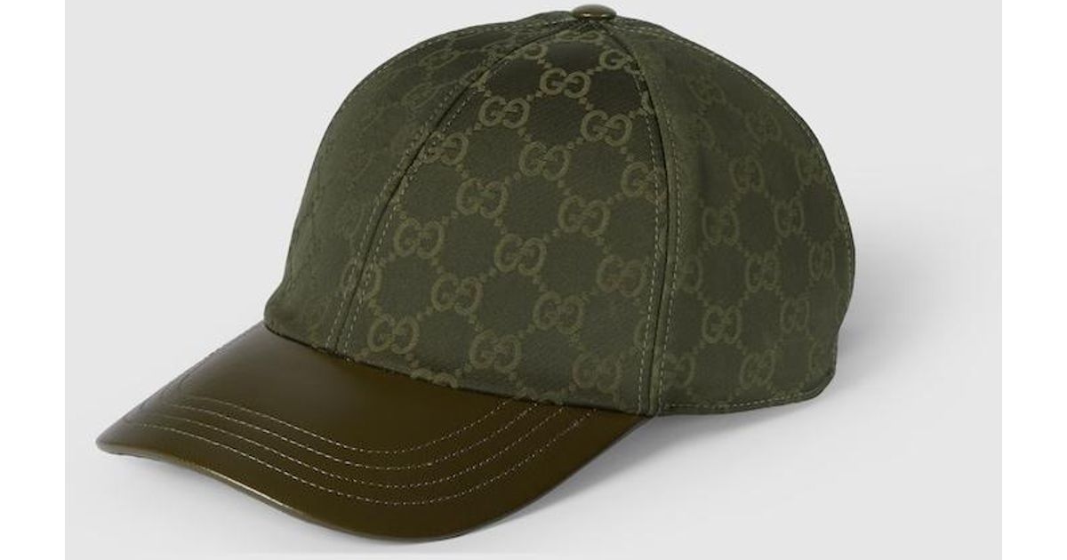 Gucci Gg Fabric Jacquard Baseball Hat in Green | Lyst display picture 2