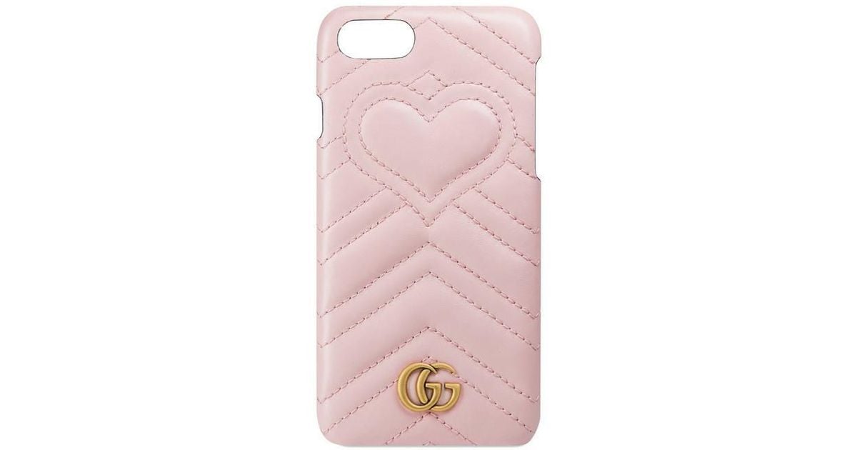 Gucci Leather Gg Marmont Iphone 7 Case 