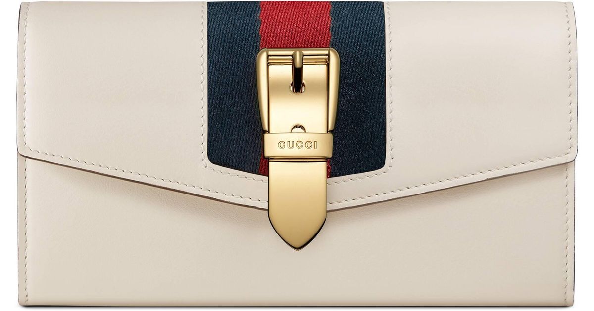 sylvie leather continental wallet