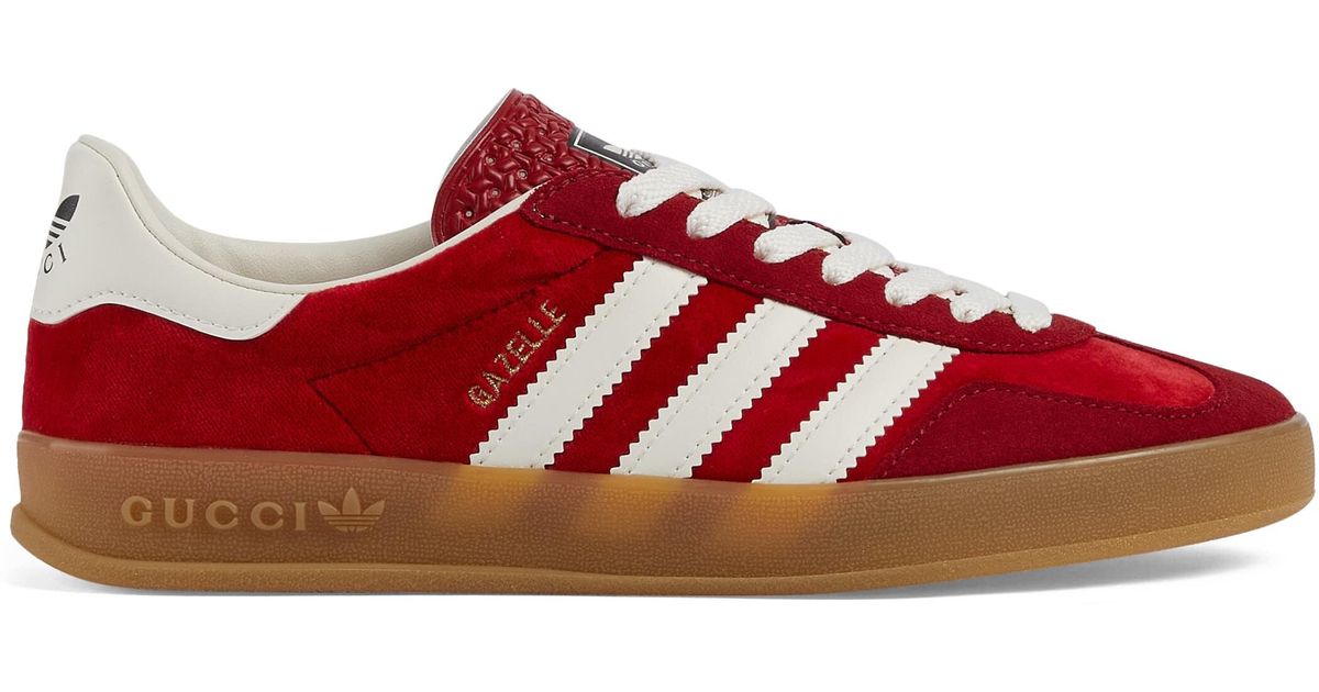 adidas gazelle silver green womens Gucci Tricolor X Adidas Vintage GG Gazelle Sneaker 7.5  THE CLOSET