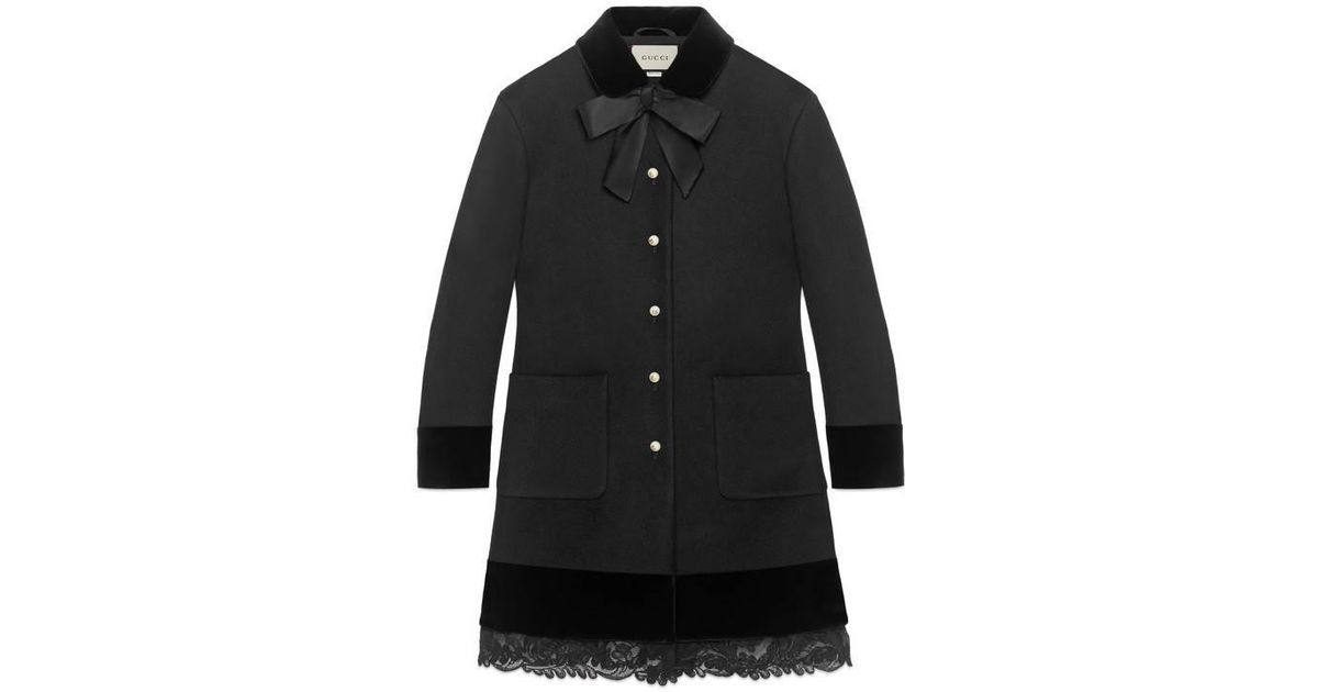 gucci black coat