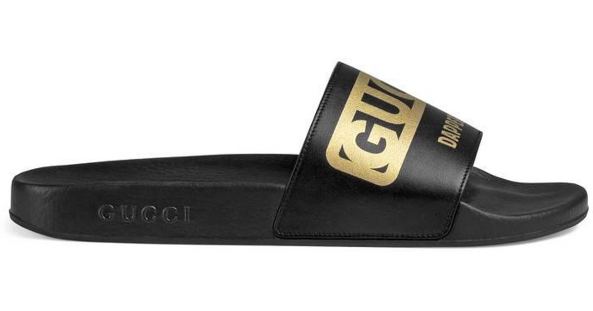 gucci dapper dan flip flops