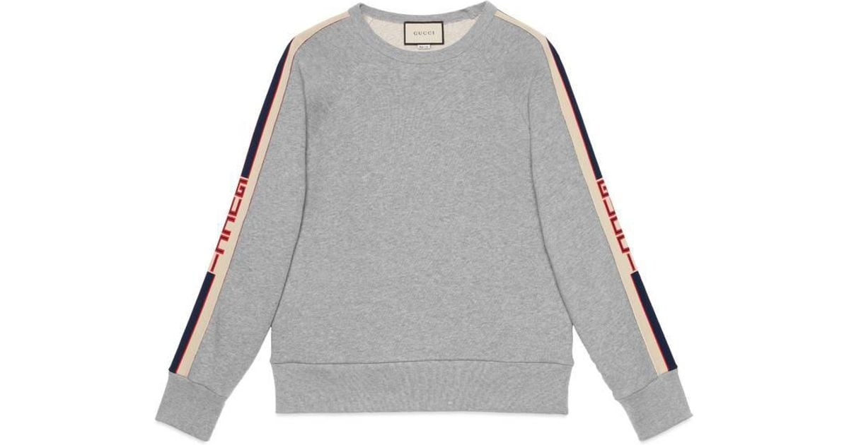 gucci grey sweatshirt
